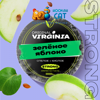Табак для кальяна Original Virginia Strong Зеленое Яблоко 25г Акцизный - фото 1